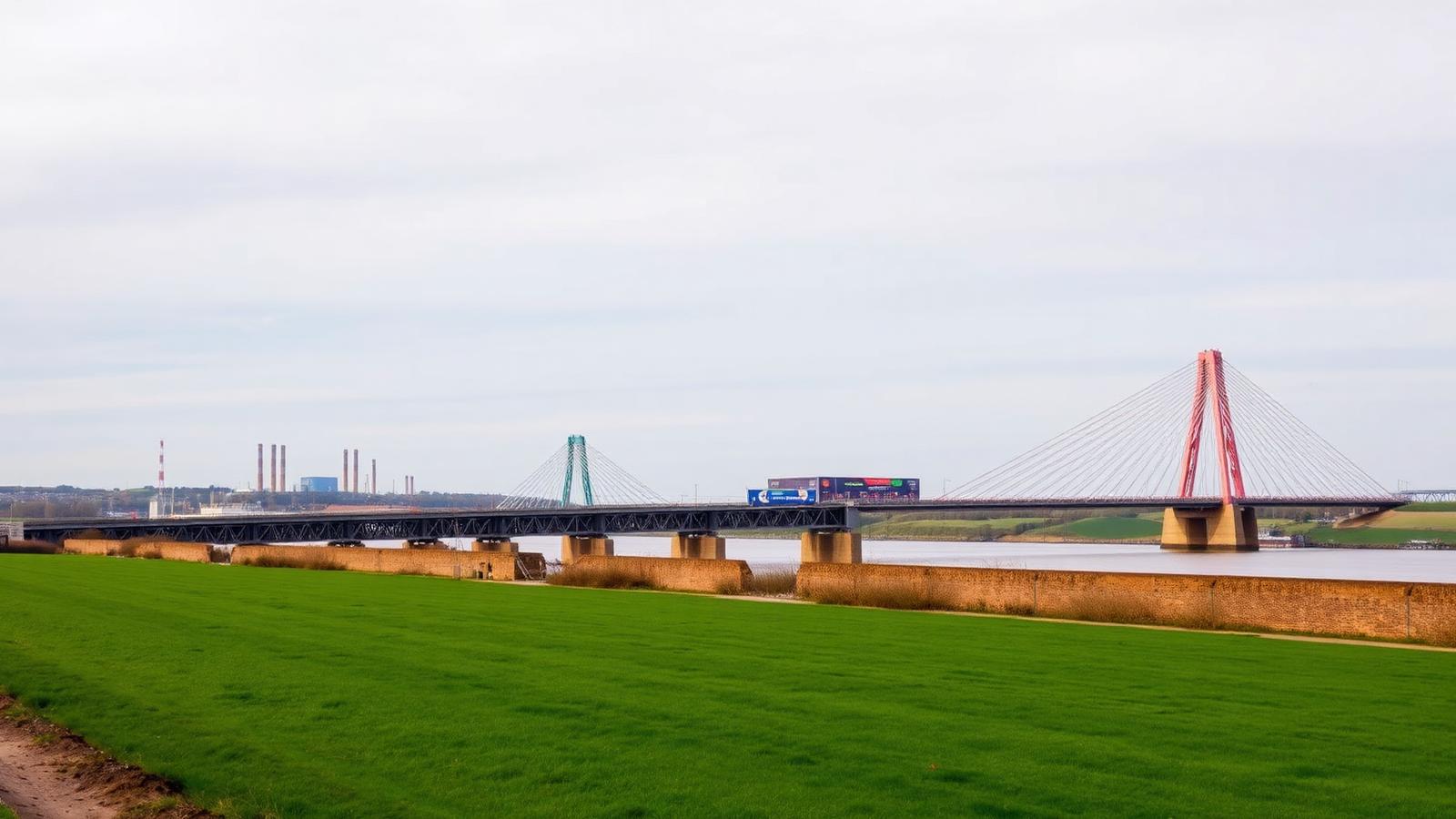 Middlesbrough and the Tees Transporter Bridge